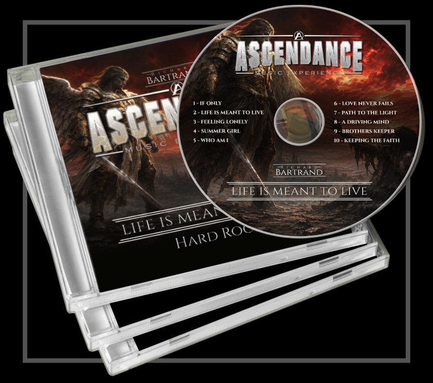 Life is meant to live, Hard Rock version, physical CD copy for sale